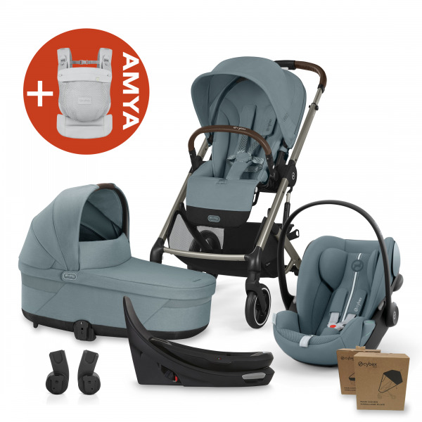 CYBEX Gold Balios 4in1 All Weather +AMYA - Stormy Blue
